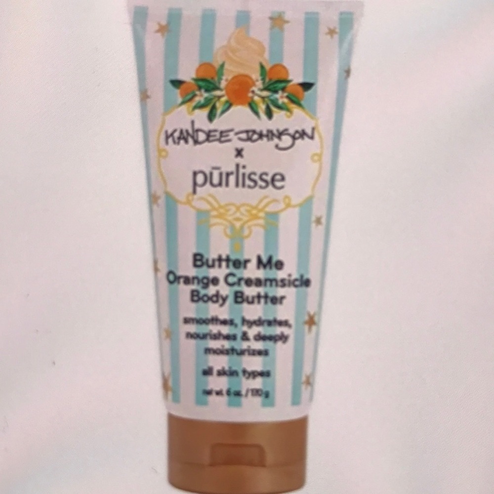 NEW Kandee Johnson X Purlisse butter me Orange Creamsicle Body Butter NEW